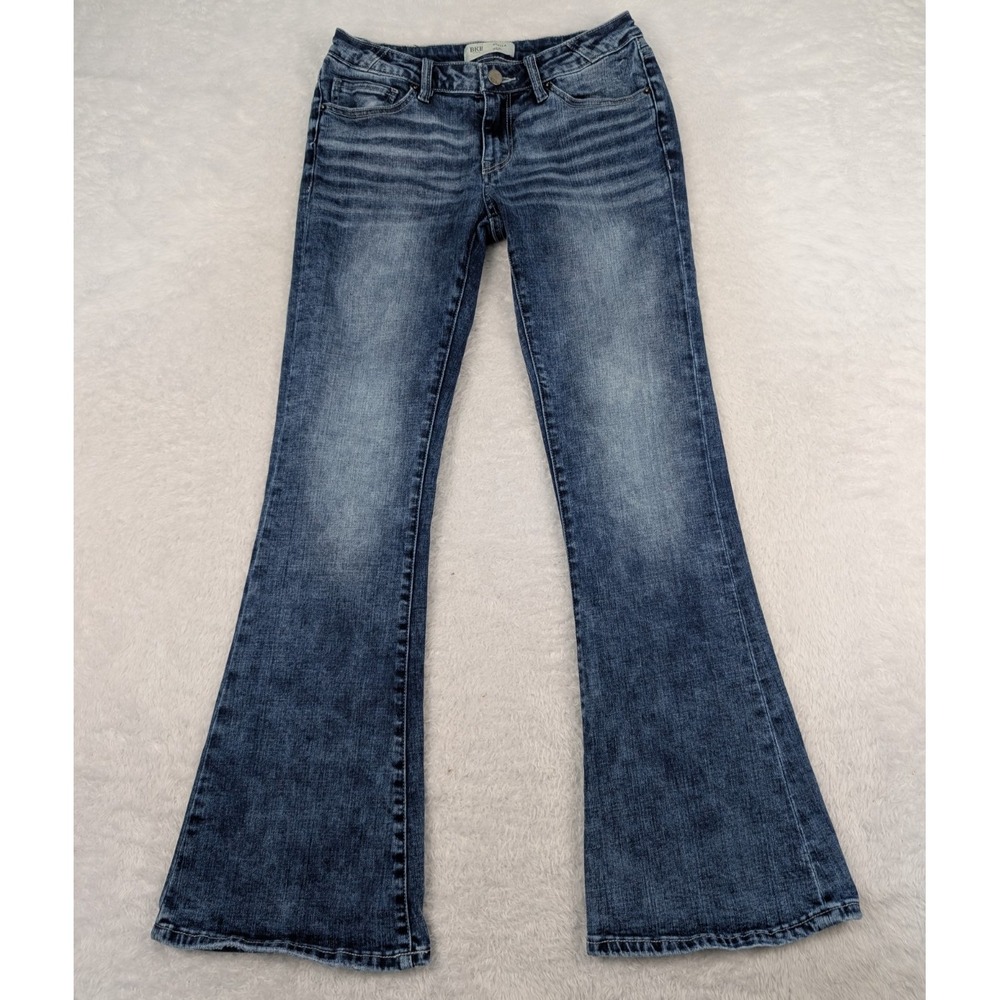 BKE Stella Slim Fit Low Rise Bootcut Flare Jeans 28x32(29x31) Med Wash Stretch